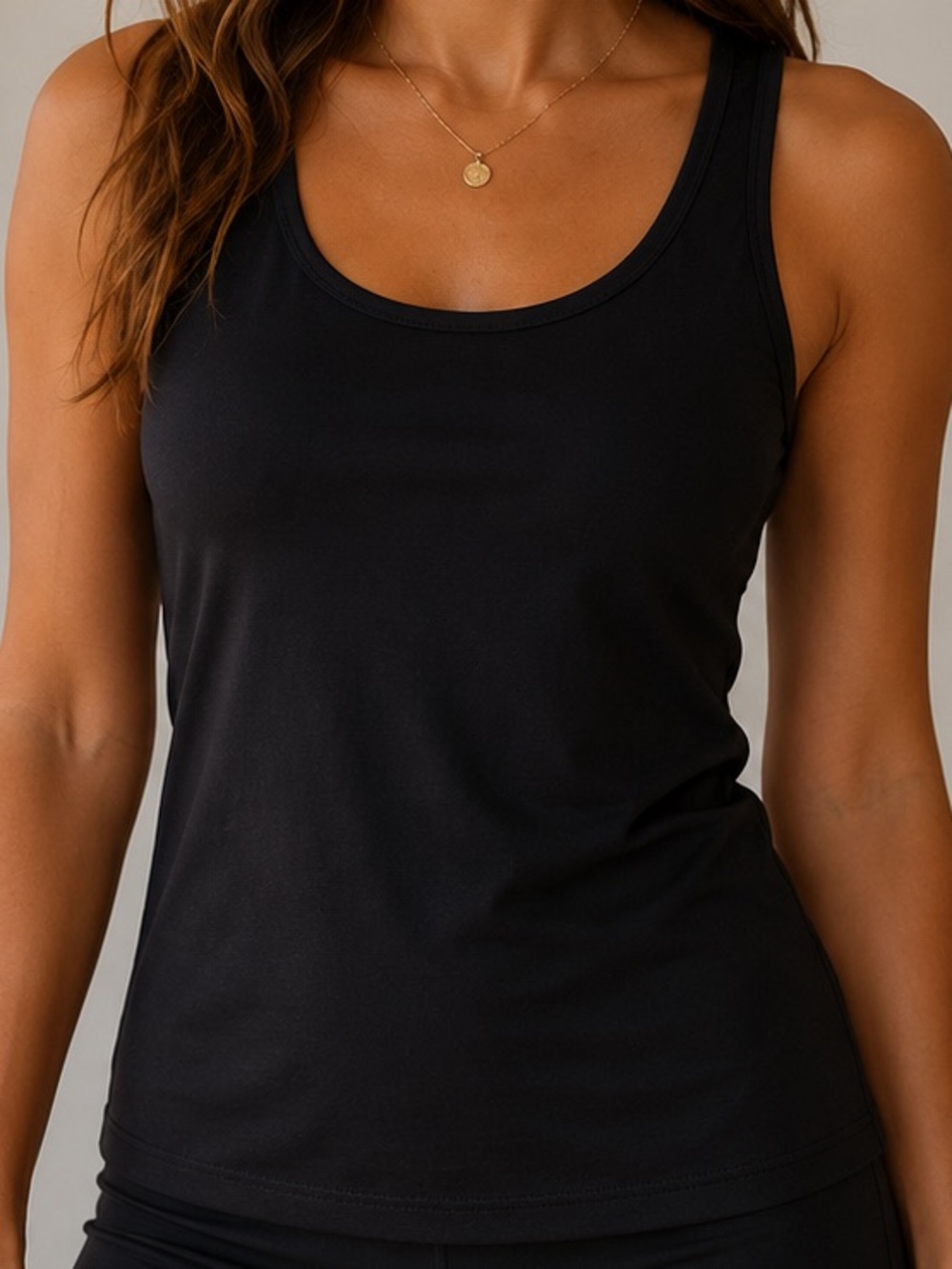 Sonoma Black Women's Tank Top - Classic Scoop Neck size XL